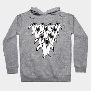 March of the Royal Penguins Hoodie